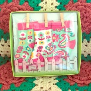 Baby Girl Vera Bradley Tutti Frutti Sock Set